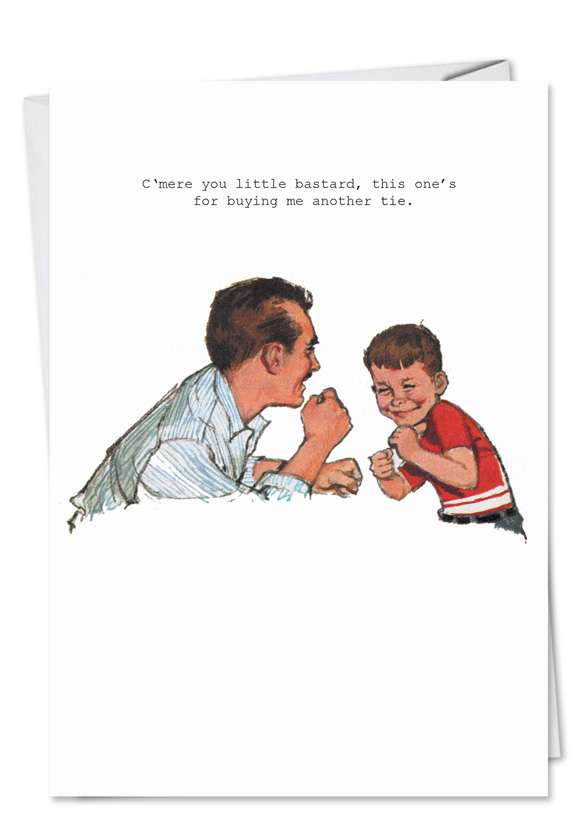 Another Tie Adult Father's Day Card - NobleWorks