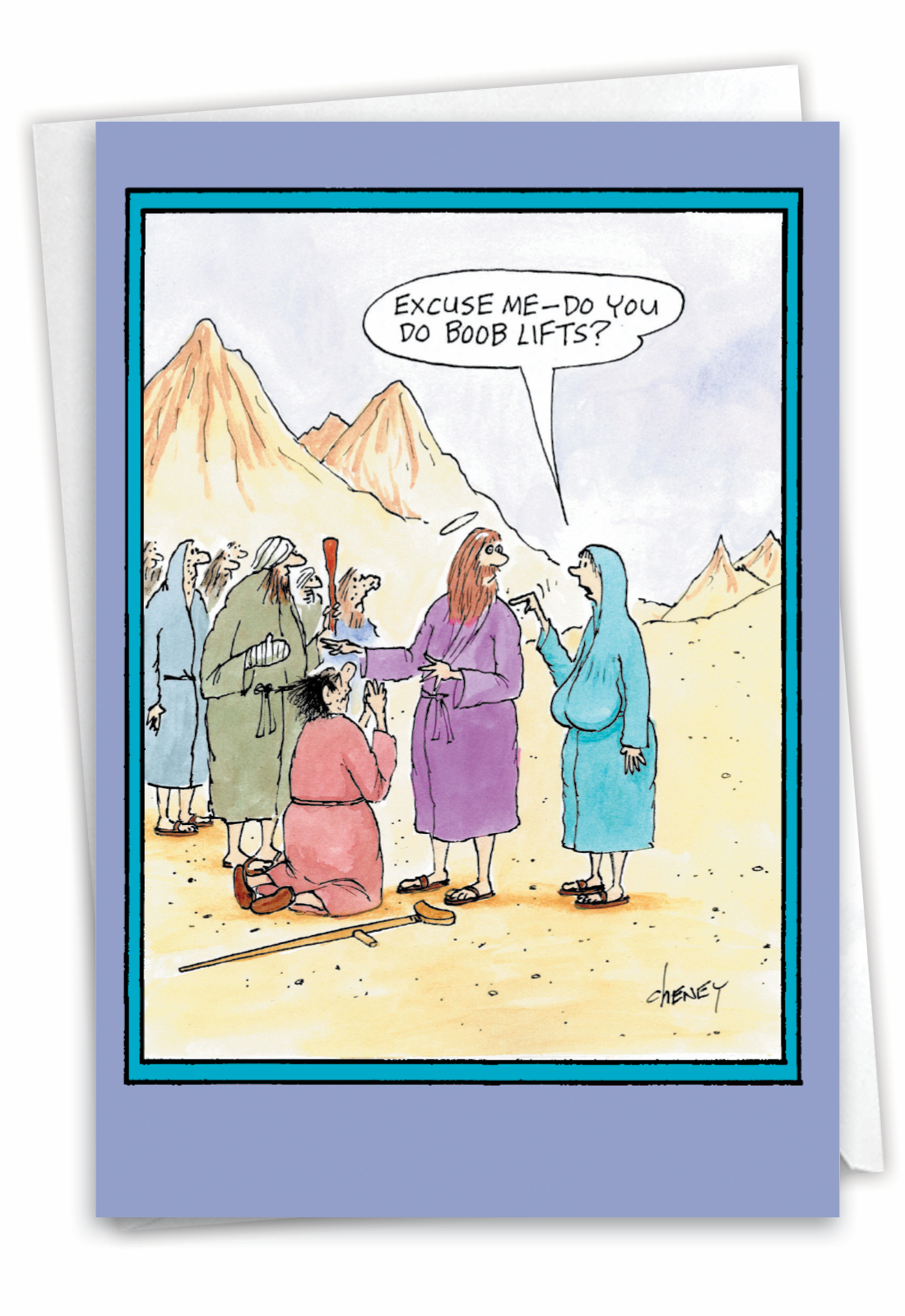 Boob Lifts Funny Birthday Card