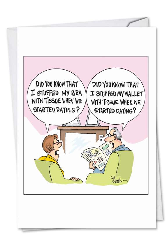 Stuffed When Dating Cartoons Anniversary Card Martin Bucella