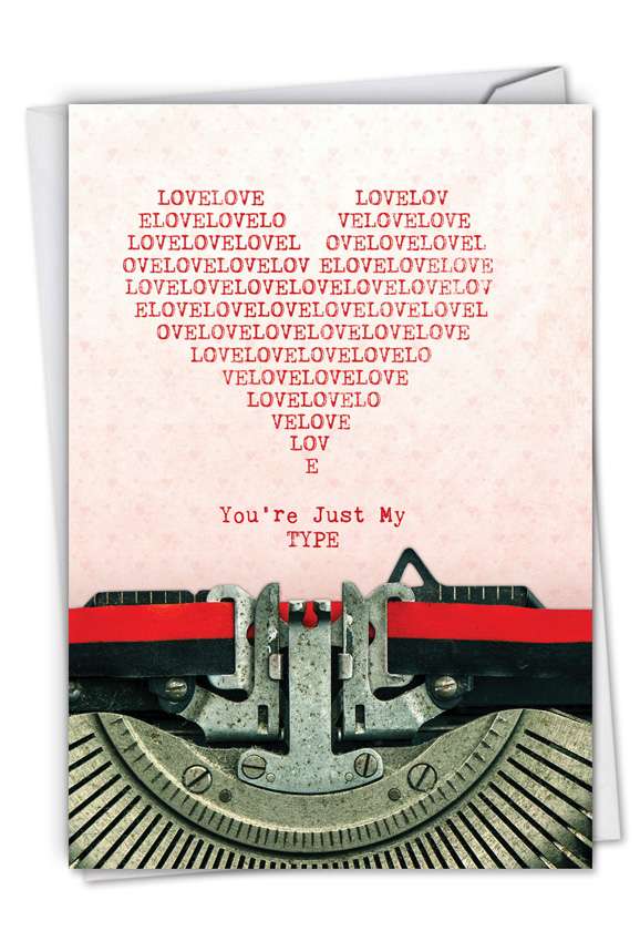 Luxury 55 My Type On Paper Card