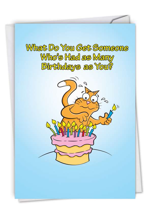 Fire Extinguisher: Hysterical Birthday Printed Card