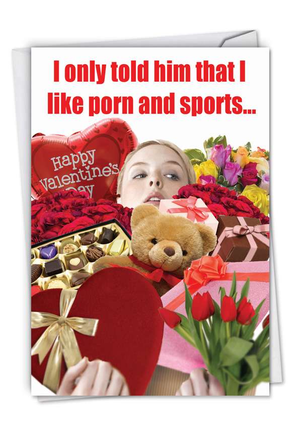 Porn And Sports Funny Valentine S Day Greeting Card Free Nude Porn Photos 0849