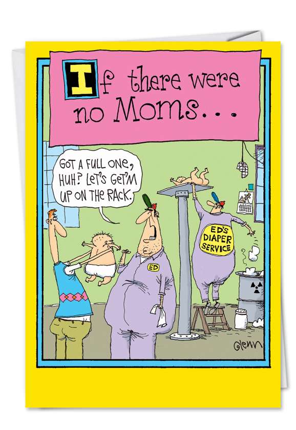 Mechanic Mom Funny Birthday Greeting Card