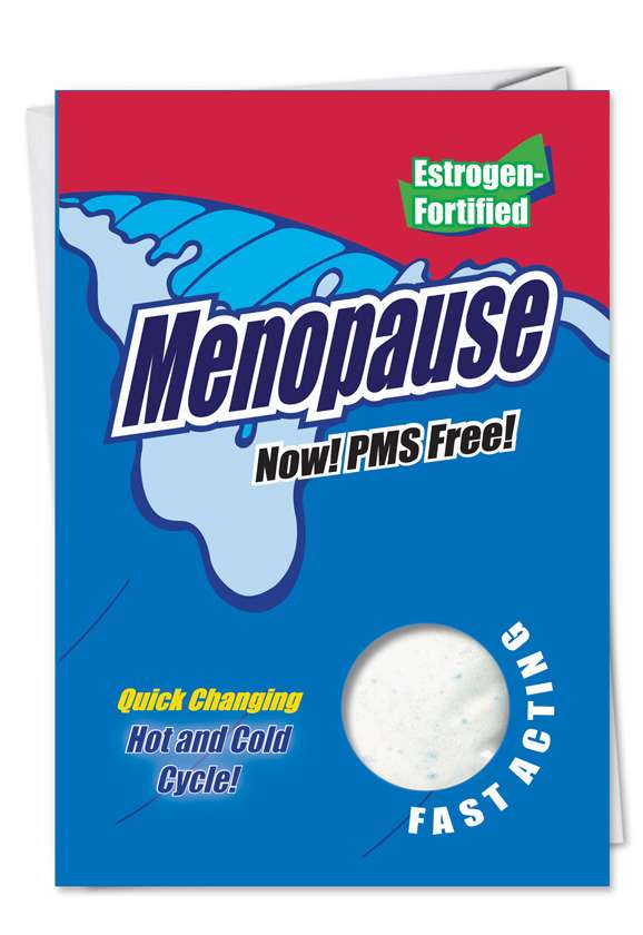 Menopause Soap Body Soaps Birthday Card
