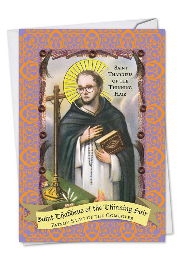 St Thaddeus Humor Birthday Card