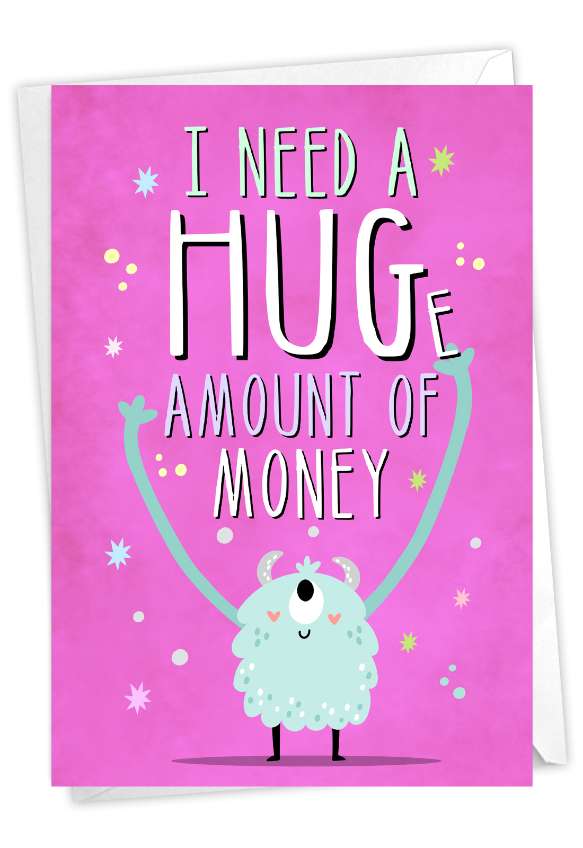 Humorous Mother's Day Card From NobleWorksCards.com - Need A Hug Mom
