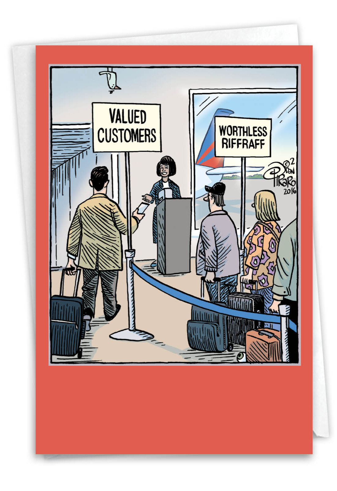 Valued Customers Cartoons Birthday Card Bizarro By Dan Piraro