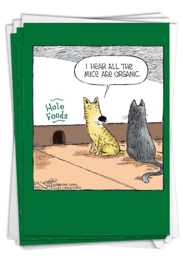 Hysterical Birthday Greeting Card By Dave Coverly From NobleWorksCards.com - Hole Foods