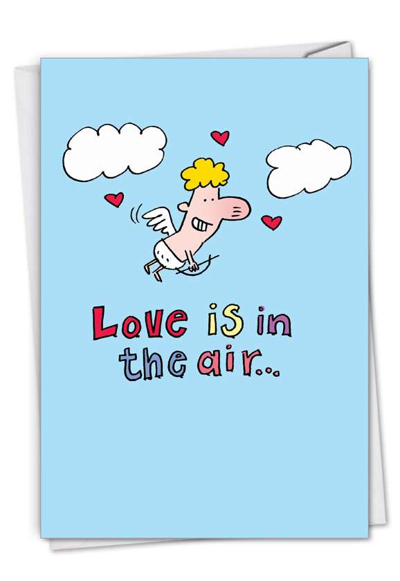 Funny Valentine's Day Card By Scott Nickel From NobleWorksCards.com - Mind In Gutter