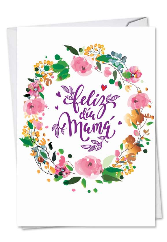 Creative Mother's Day Greeting Card from NobleWorksCards.com - Spanish