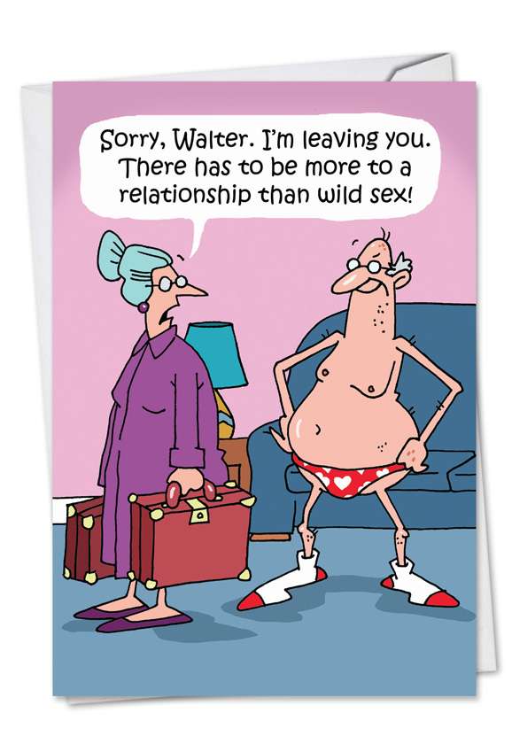 More To A Relationship Cartoons Valentine S Day Card D T Walsh