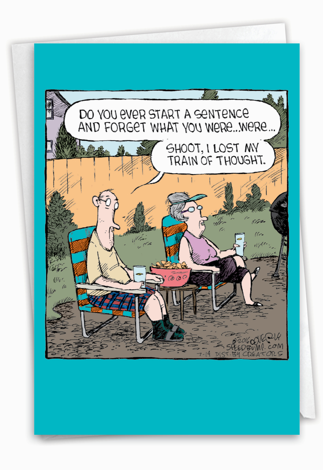 Start A Sentence Cartoons Birthday Greeting Card Dave Coverly