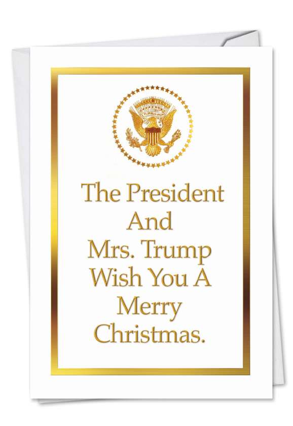 How to get a birthday card from president trump