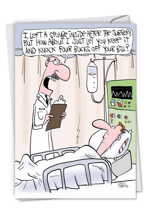 After Your Operation...........Get Well Wishes Greetings Card.