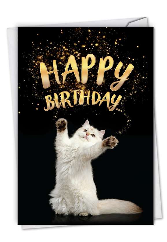 free printable cat birthday cards birthdaybuzz - cat greeting cards ...