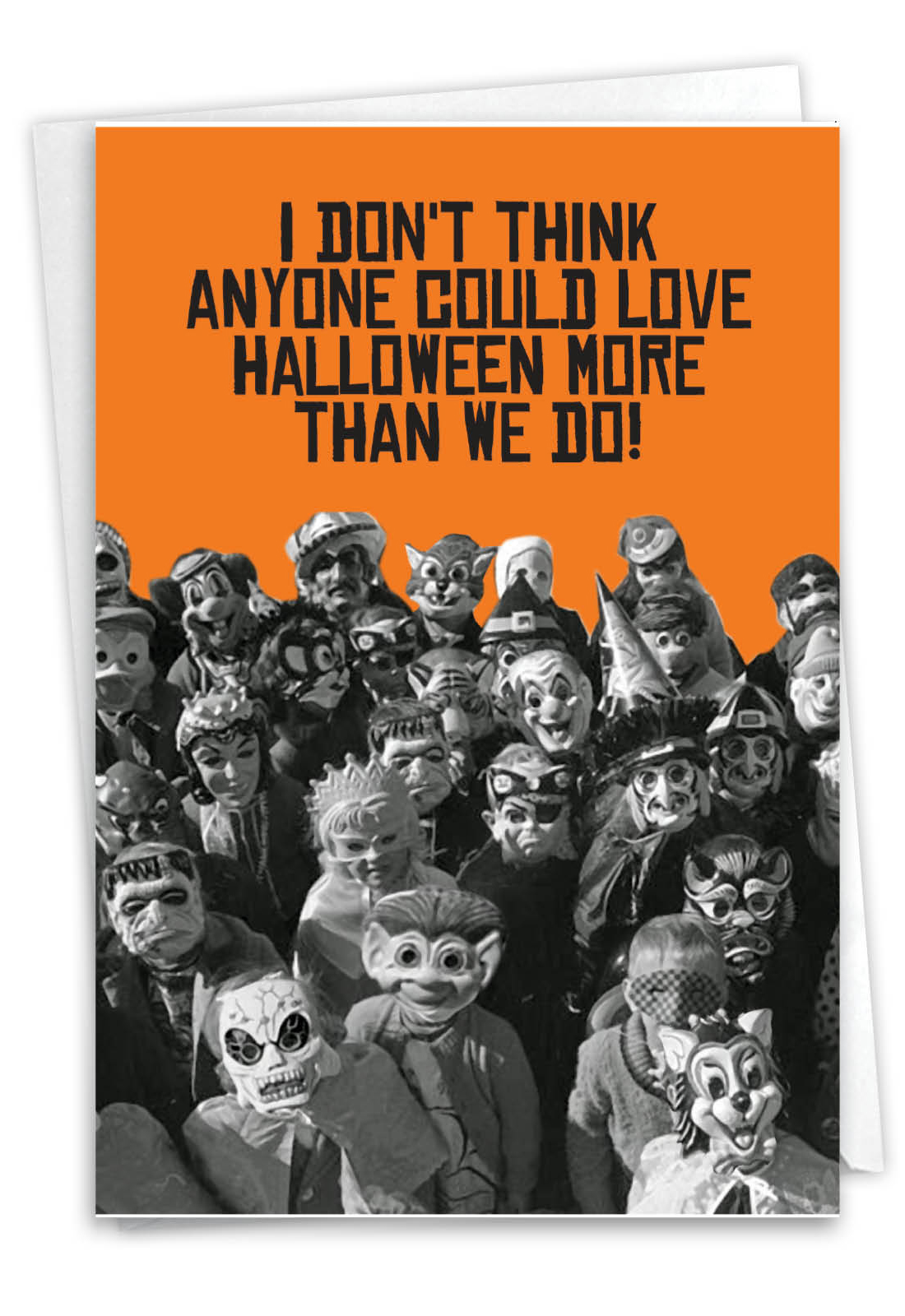 Loved By Dentists Funny Halloween Paper Card