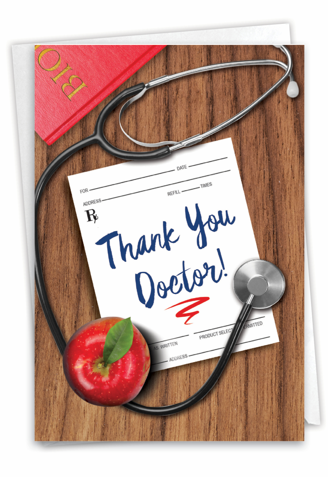 Doctor Gratitude Funny Thank You Paper Card