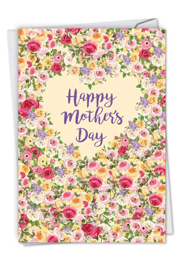 Stylish Mother's Day Printed Greeting Card from NobleWorksCards.com - Heartfelt Thanks