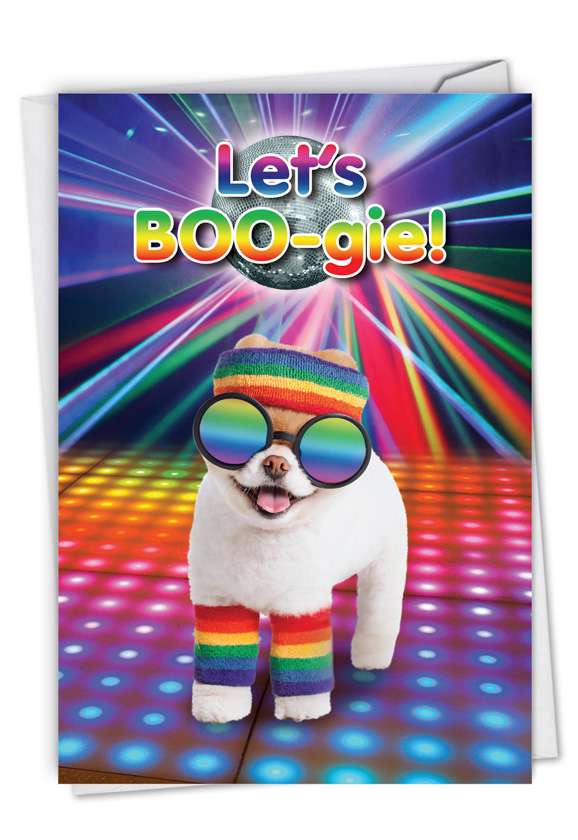 Funny Birthday Card By Spotlight Licensing From NobleWorksCards.com - Let's Boo-gie