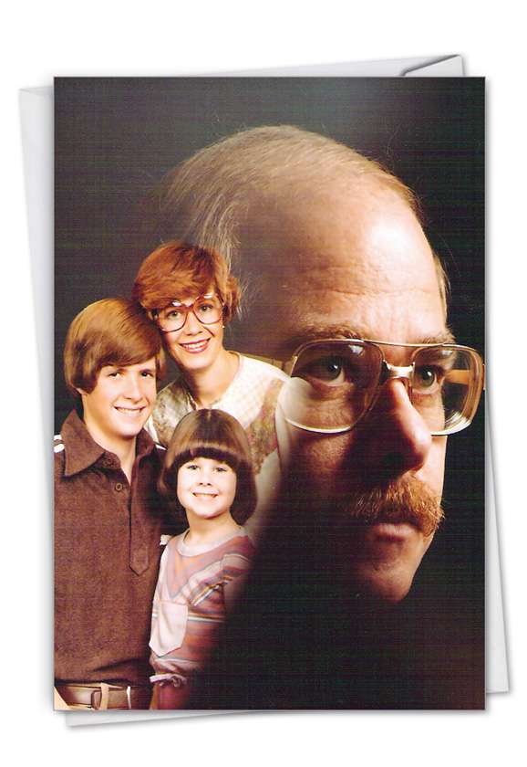 Hilarious Friendship Printed Card By Awkward Family Photos From NobleWorksCards.com - On My Mind