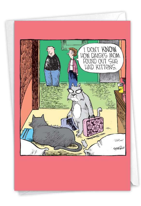 Humorous Mother's Day Paper Card By Dave Coverly From NobleWorksCards.com - Daisy's Mom