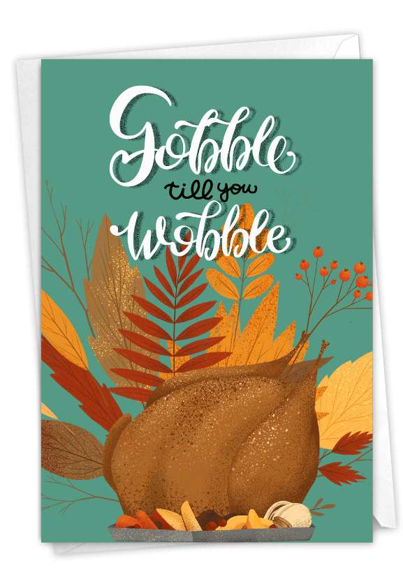 Beautiful Thanksgiving Card By Batya Sagy From NobleWorksCards.com - Giving Thanks