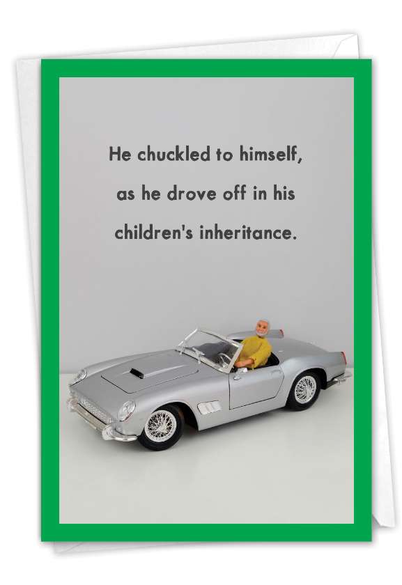 Hilarious Father's Day Greeting Card By Thea Musselwhite From NobleWorksCards.com - Children's Inheritance