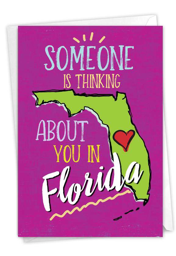 Funny Birthday Paper Card By From NobleWorksCards.com - Florida
