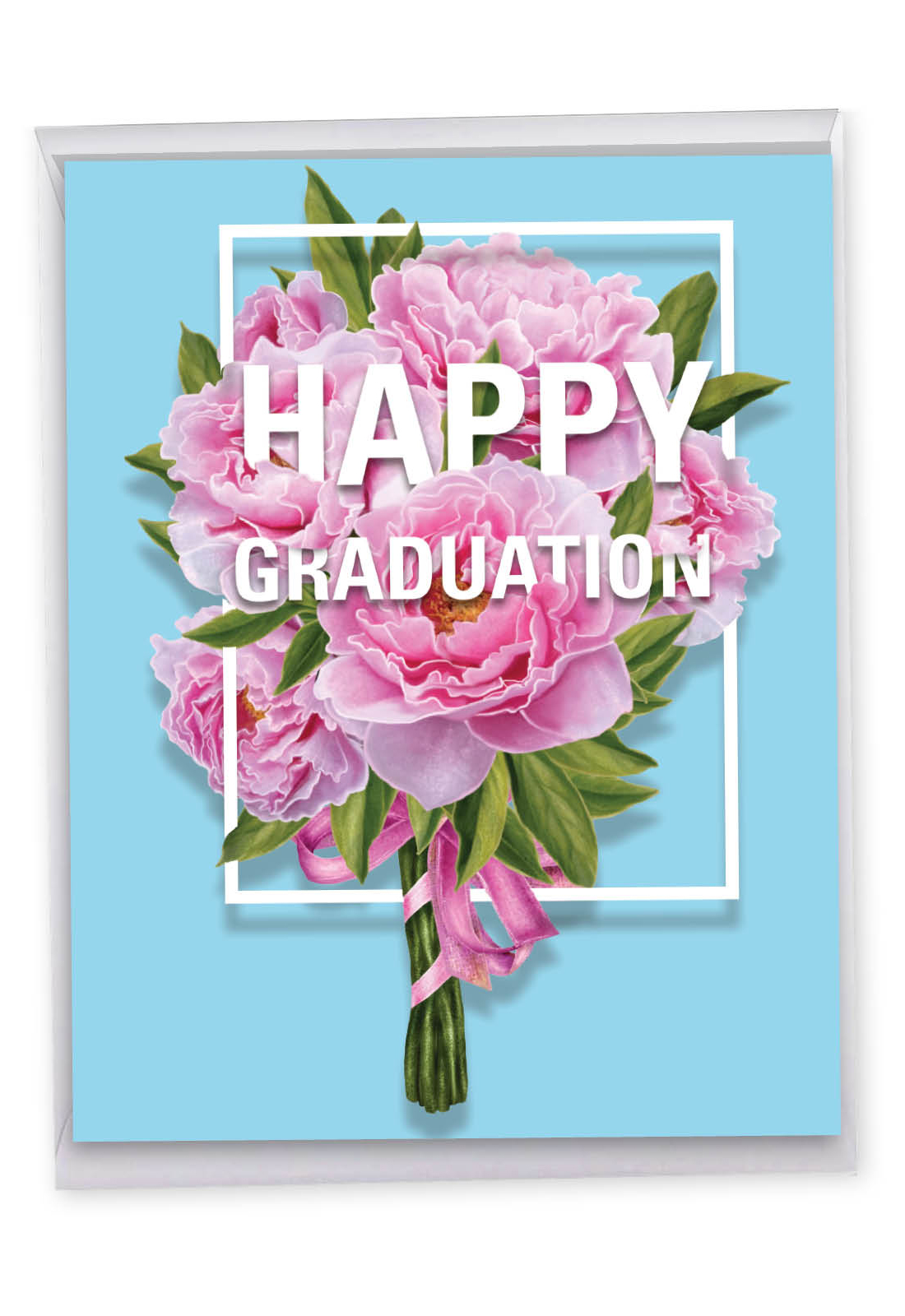 Flowers For Grad Happy Graduation Greeting Card
