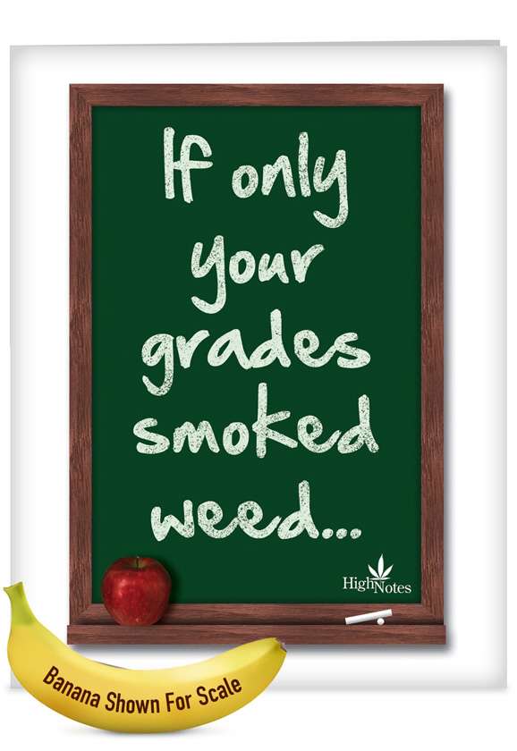 Higher Education High Notes Congratulations Greeting Card