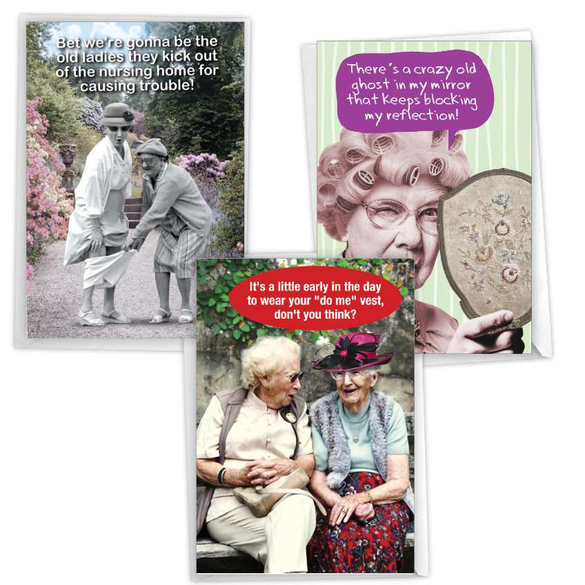 Humorous Birthday Card From NobleWorksCards.com - Young At Heart