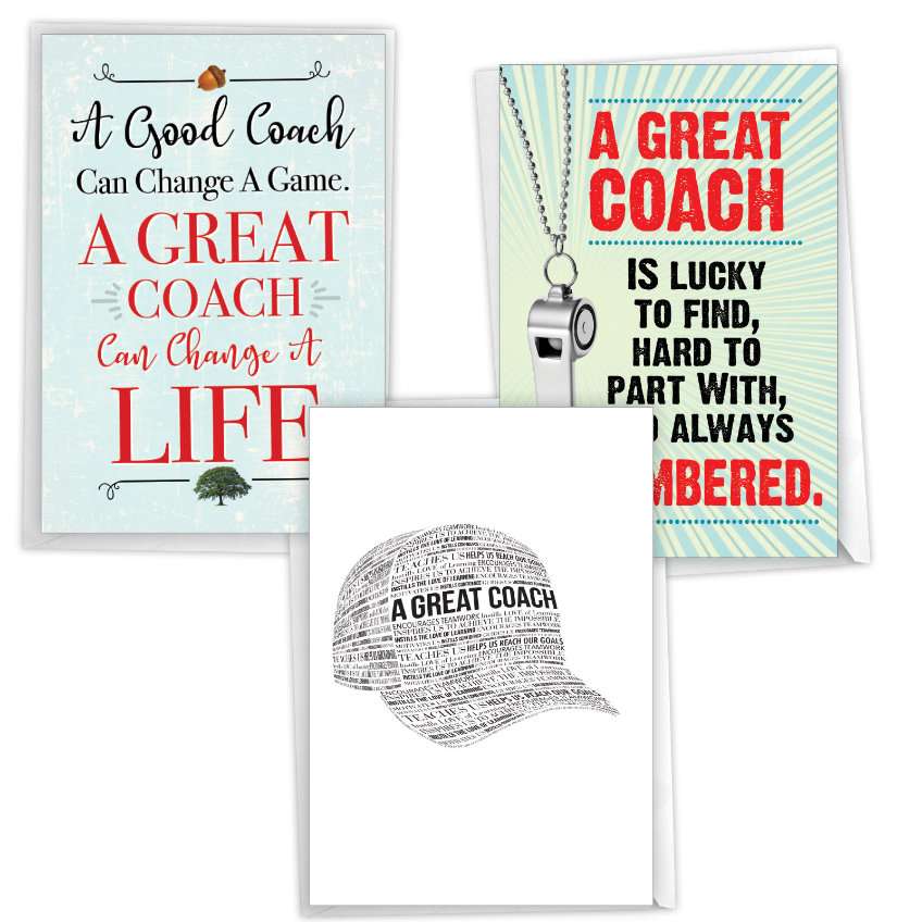 Hilarious Thank You Printed Greeting Card From NobleWorksCards.com - Best Coach