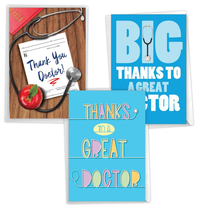 Humorous Thank You Card From NobleWorksCards.com - Thanks Doc